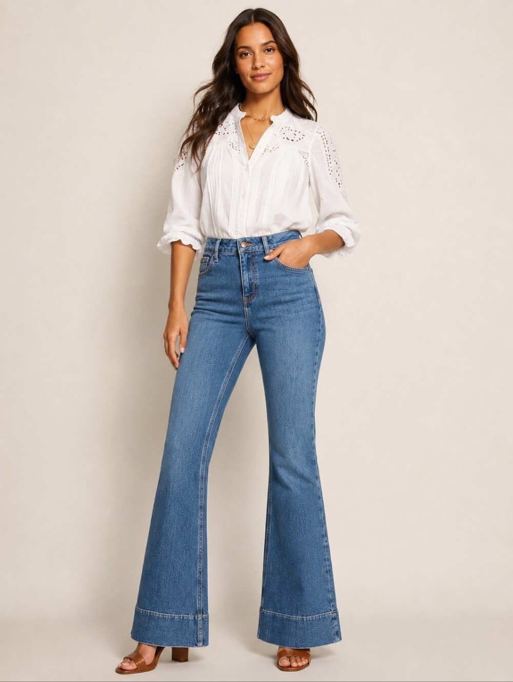 ❤️ BODEN HIGH RISE FLARE JEANS, 6 (28)